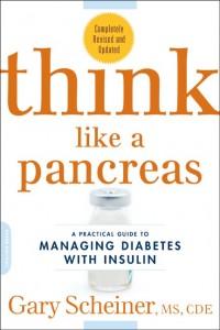 Cover image of "Think Like a Pancreas" book from Gary Scheiner