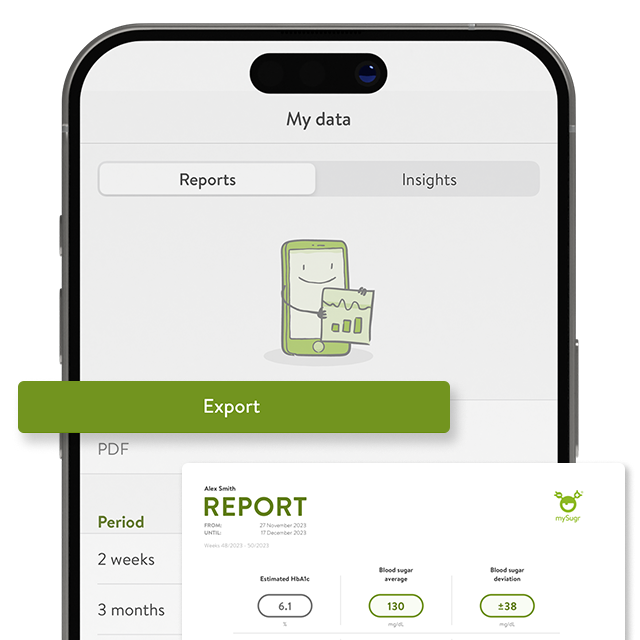 mySugr PDF Report